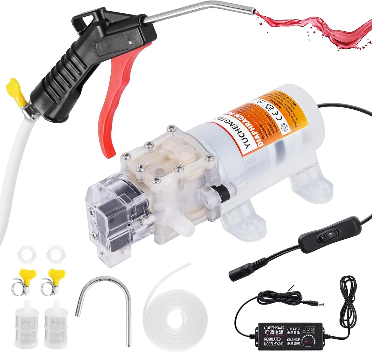 Pompa di travaso carburante e pompa diesel, 12V