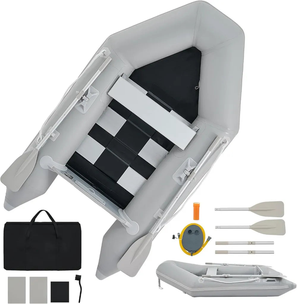 Gommone Gonfiabile DARTMOOR per 2-4 Persone con Fondo in Alluminio, Compatibile con Motore Fuoribordo, Capacità di Carico 300/450 kg