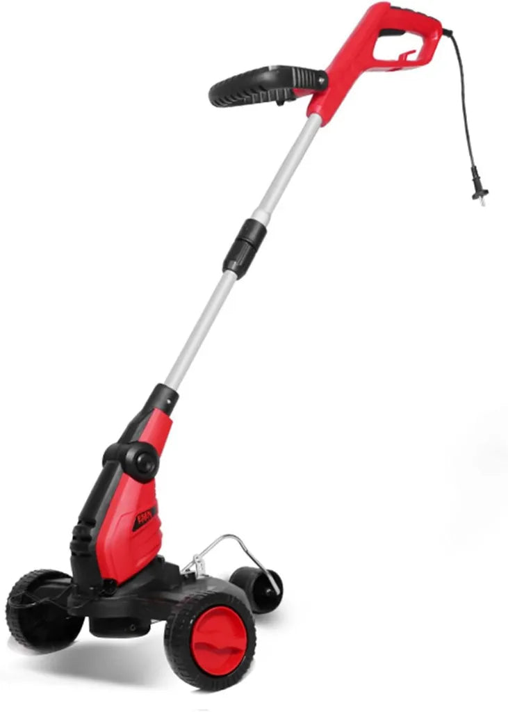 Tagliaerba Elettrico 650W con Asta Telescopica, Ideale per Piccoli Giardini