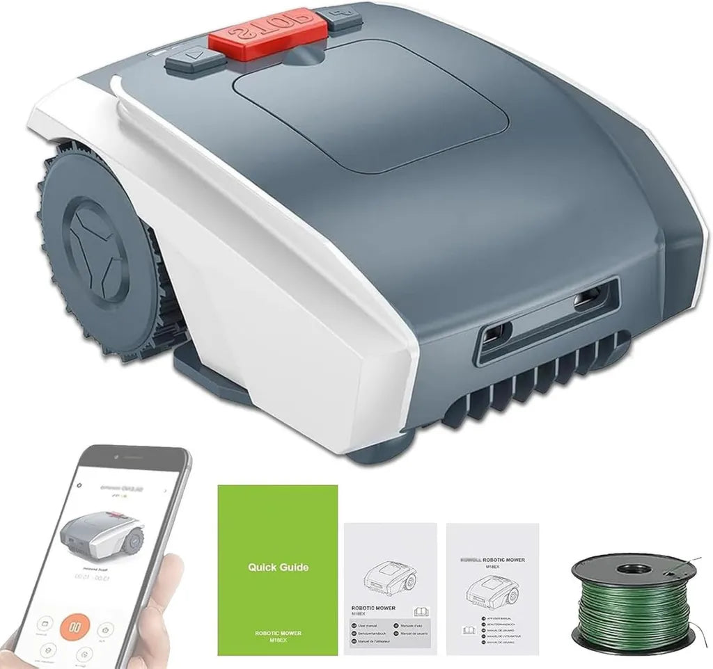 Robot Tosaerba Automatico con GPS e Controllo App per Giardino