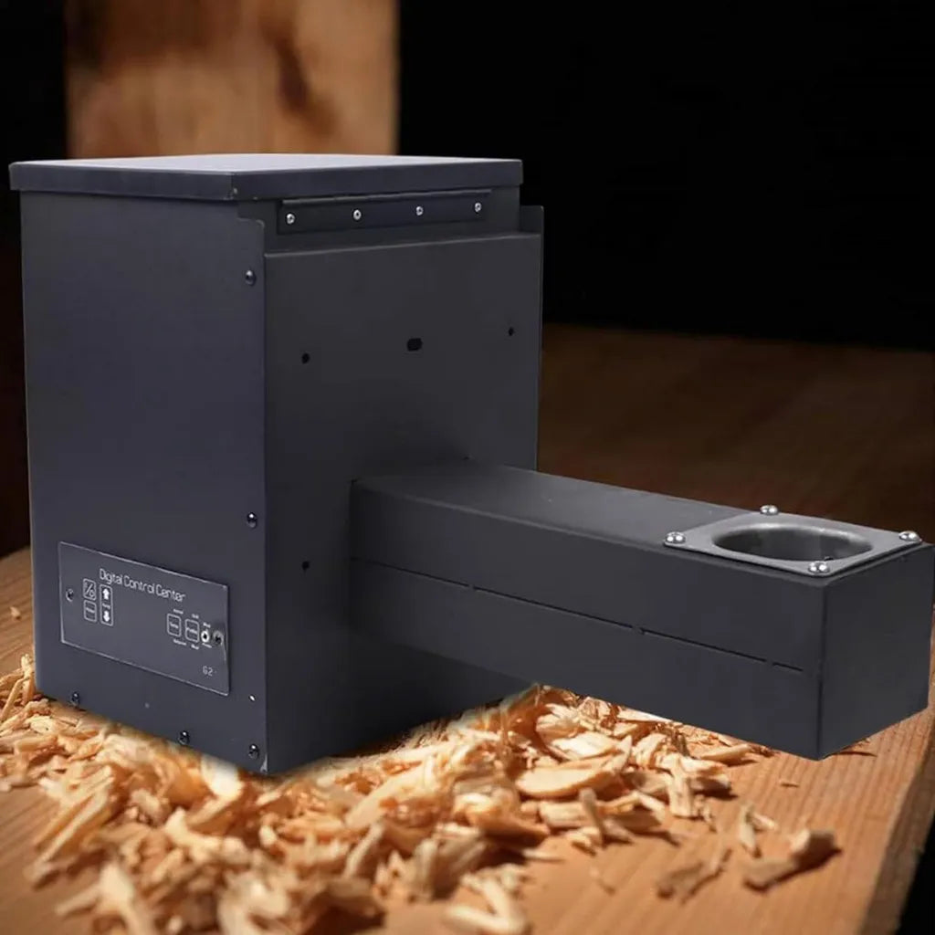 Affumicatore a Pellet Elettrico con Regolatore Digitale per Barbecue