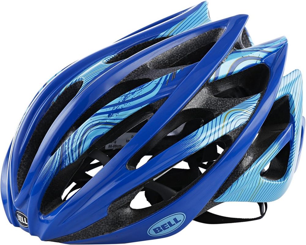 Bell Gage Casco da Ciclismo Corsa Blu Modello 2013