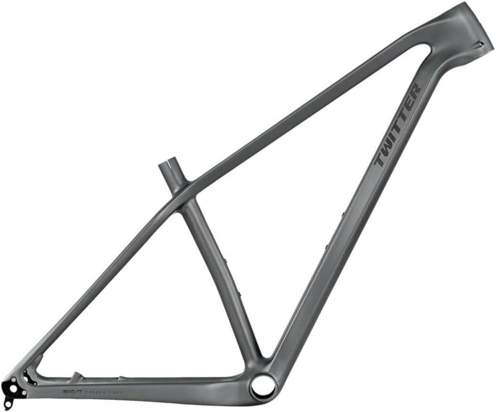 Telaio MTB in Carbonio XC Hardtail 27,5/29'' con Perno Passante Universale
