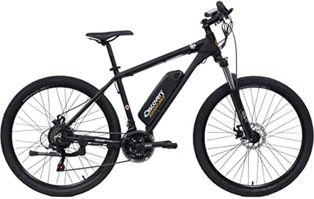 Bicicletta Elettrica Assistita Discovery E3000, Nero Opaco