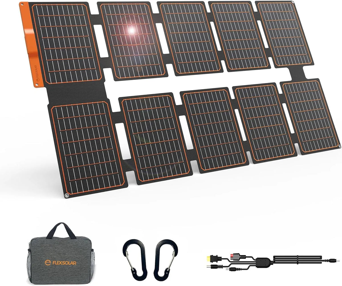 Pannello solare e modulo fotovoltaico, 100W, pieghevole