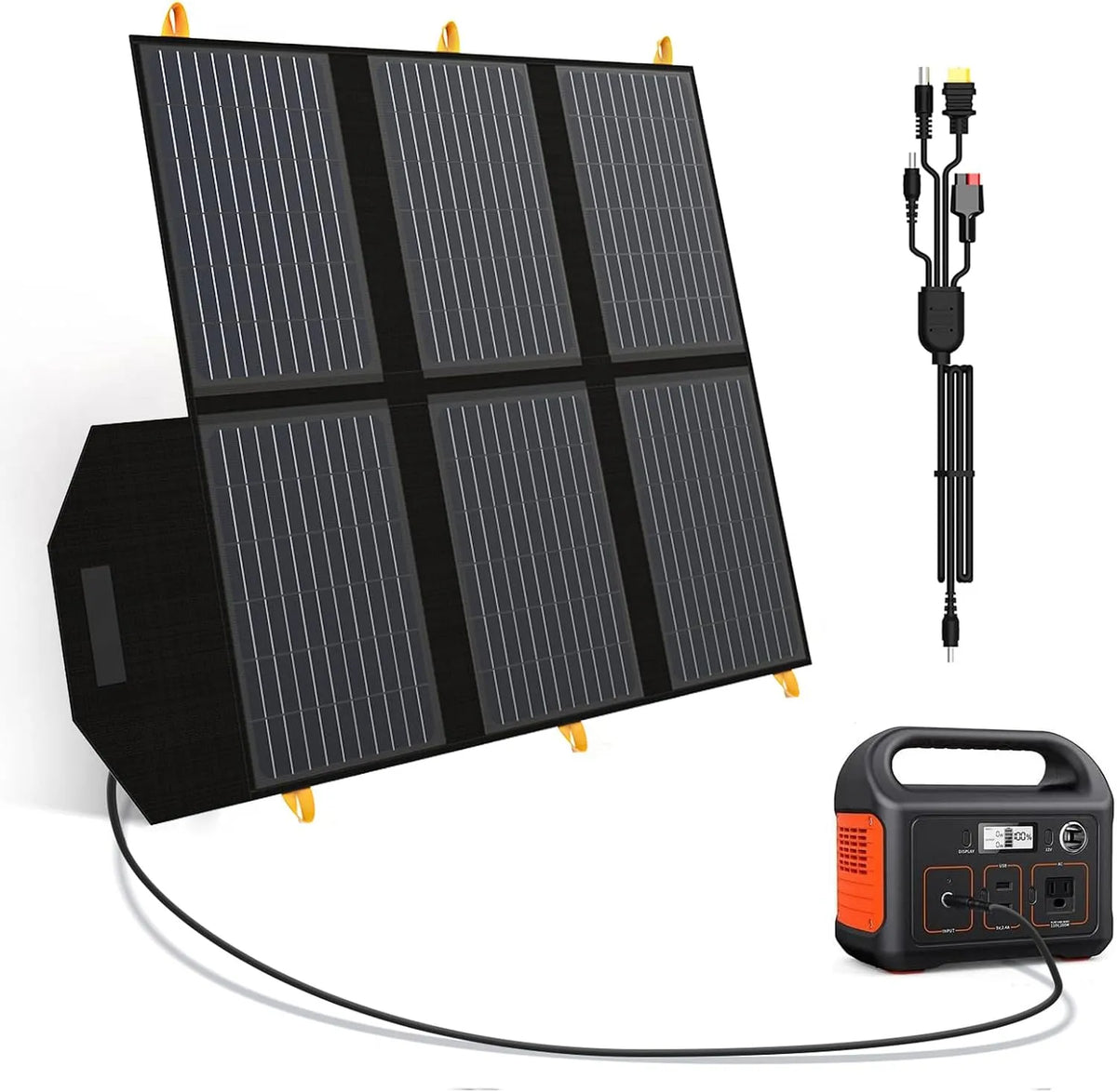 Pannello solare e modulo fotovoltaico, 60W, pieghevole