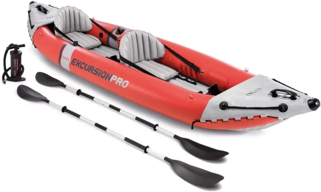 Intex Kayak Gonfiabile Excursion Pro con Accessori