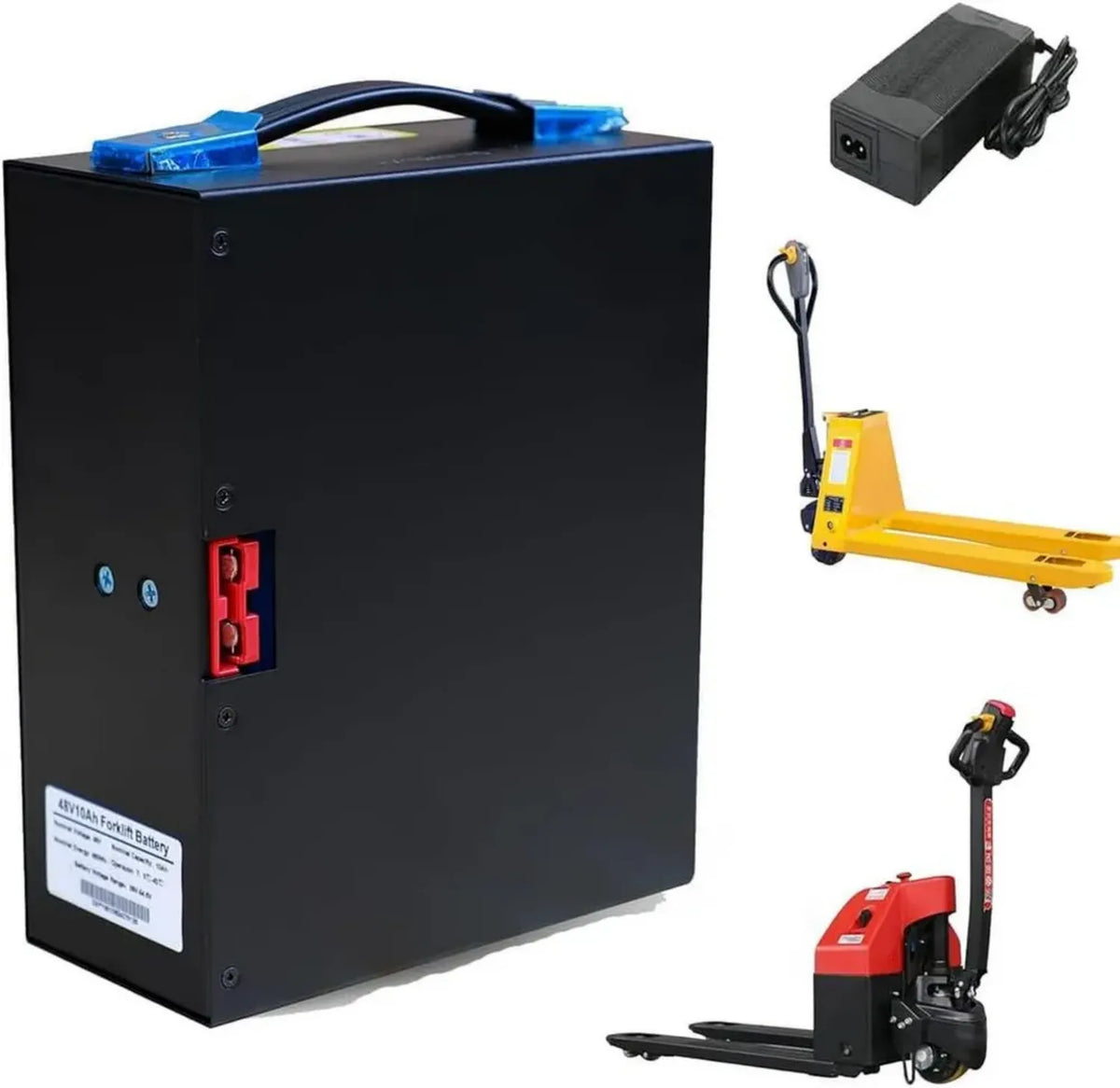 Batteria al Litio 48V per Transpallet Elettrici, Capacità da 10Ah a 30Ah