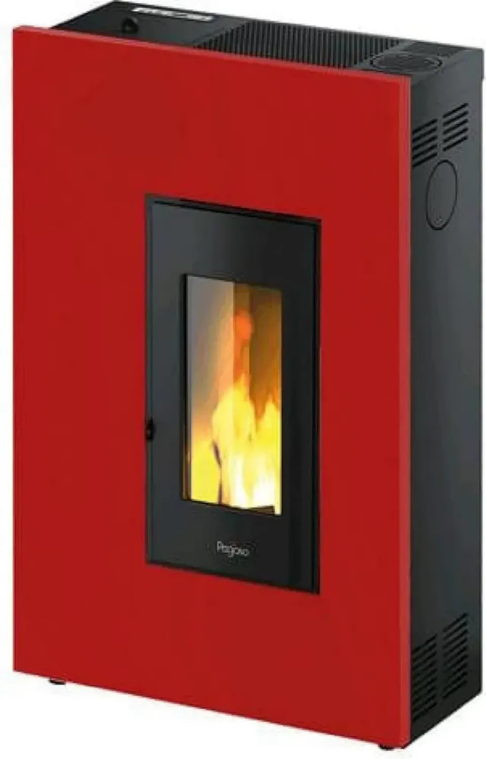 Stufa a Pellet Madison 5kW Rossa