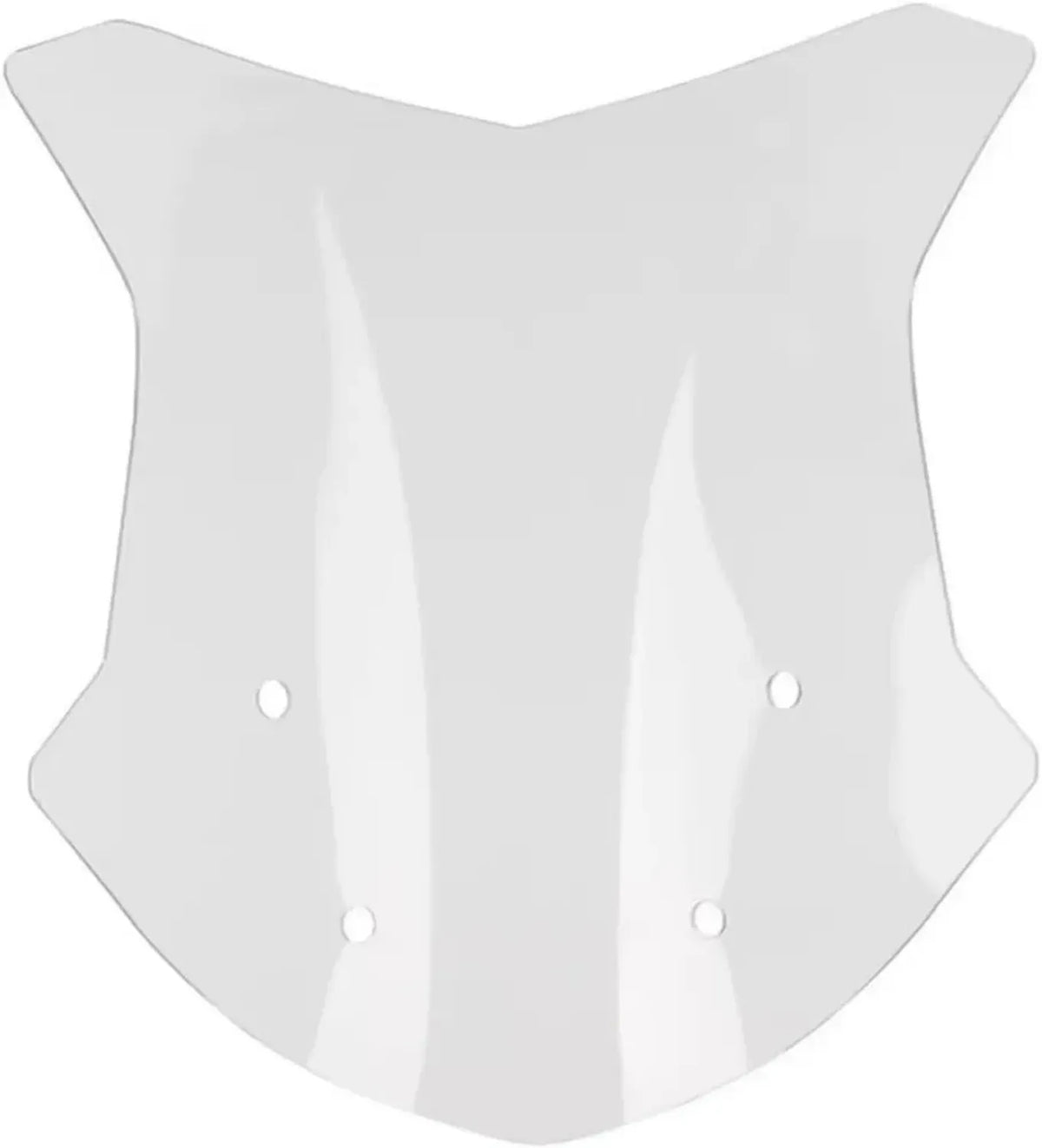 Spoiler Parabrezza Moto Trasparente per Benelli TRK 702X 2023, Deflettore Protezione 435 mm