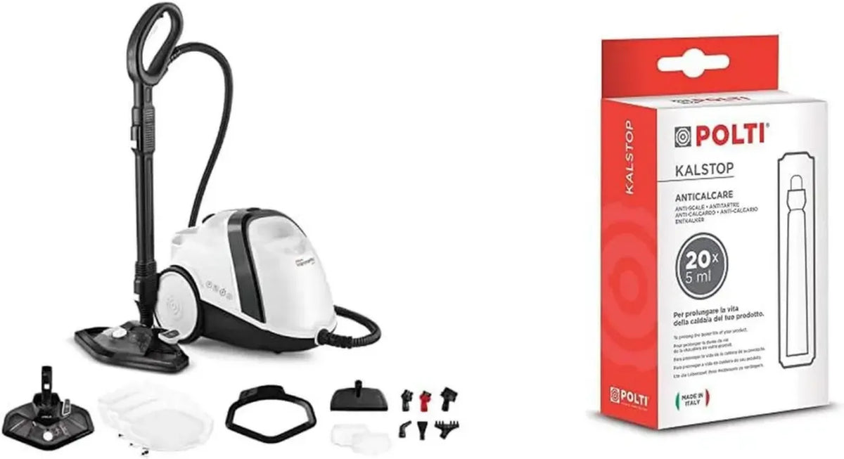 Polti Vaporetto Smart 120 Pulitore a Vapore 4 Bar con Anticalcare