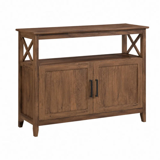 Credenza buffet in legno con 2 ante