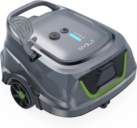 Robot per Piscina WYBOT A1 - Pulizia Profonda con Doppia Turbina, Autonomia 120 Minuti, Copertura 100㎡, Ideale per Uso Domestico