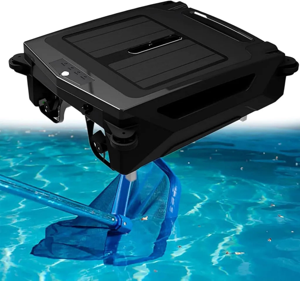 Pulitore automatico per piscina con skimmer solare e doppia modalità