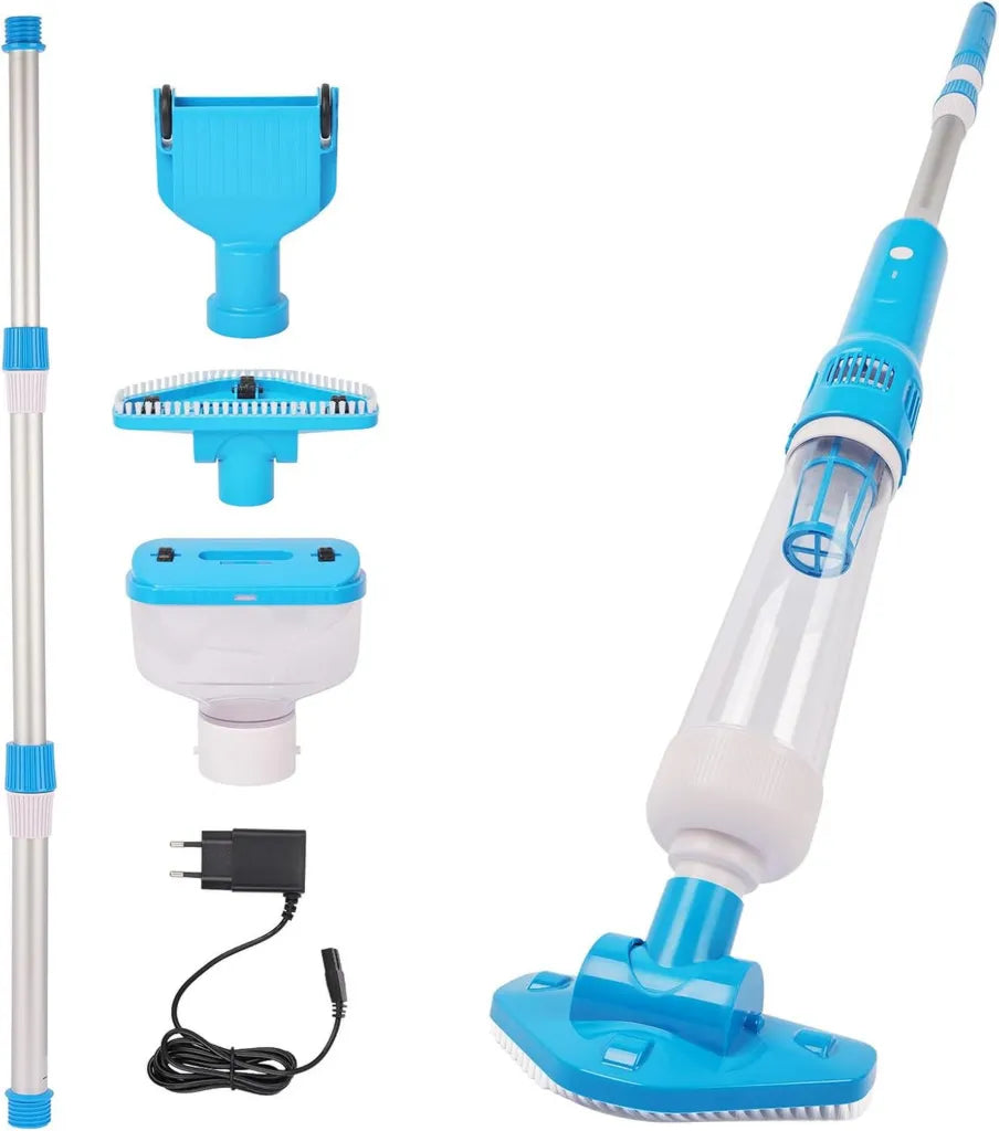 Pulitore per Piscina Senza Fili con 70 Minuti di Autonomia, Ricarica Rapida, IPX8 per Spa e Vasche