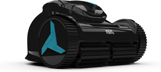 Robot Piscina AquaForte XM44, Batteria 4,5 Ore, Filtro 120 Micron, Pulizia Completa, Senza Fili, 8 kg, Per Piscine Fino a 60 m²