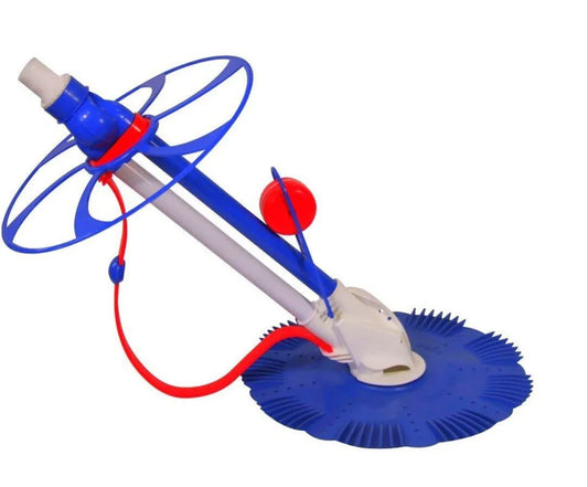 Robot Pulitore Idraulico per Piscine Interrate e Fuoriterra, Multicolore, 80x45x15 cm