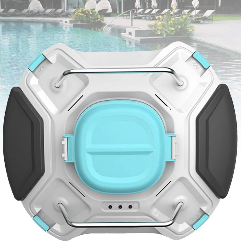 Robot Aspirapolvere per Piscina Senza Fili con Navigazione Intelligente e Filtro Efficiente