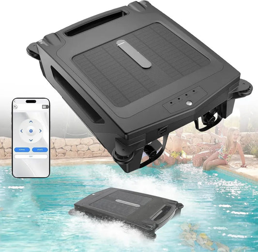 Robot Pulitore Senza Fili per Piscina con App e Carica Solare