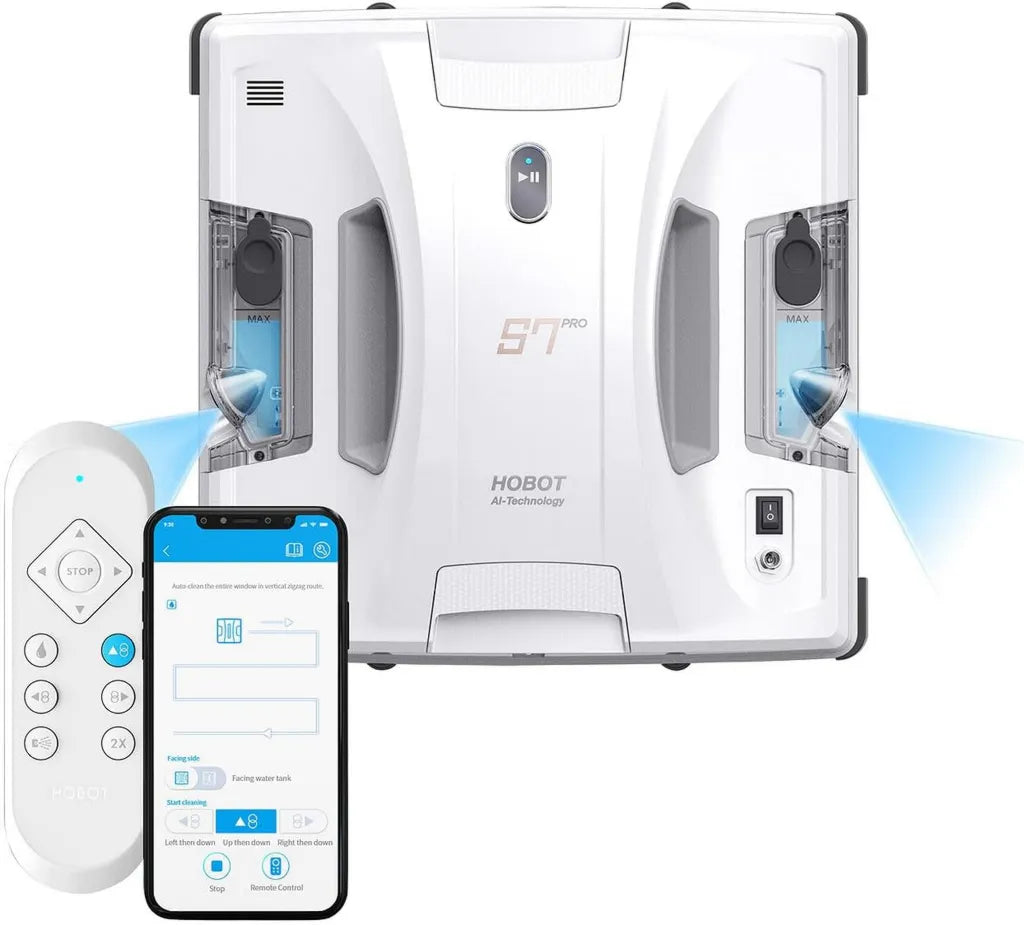 Robot Lavavetri HOBOT S7 Pro con Doppio Spruzzo Ultrasonico e Controllo Bluetooth