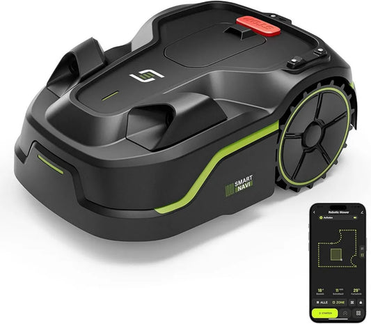 Robot Tosaerba Intelligente con Controllo App per Giardino Domestico, Funzionalità di Arrampicata e Evitamento Ostacoli, Copertura fino a 600㎡