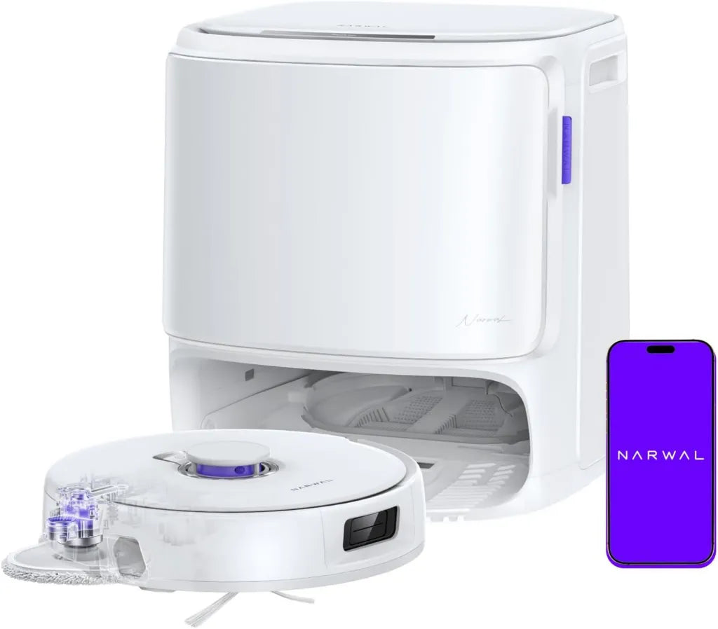 Robot Aspirapolvere e Lavapavimenti NARWAL Freo Z10 Pro con Navigazione Avanzata e Autopulizia