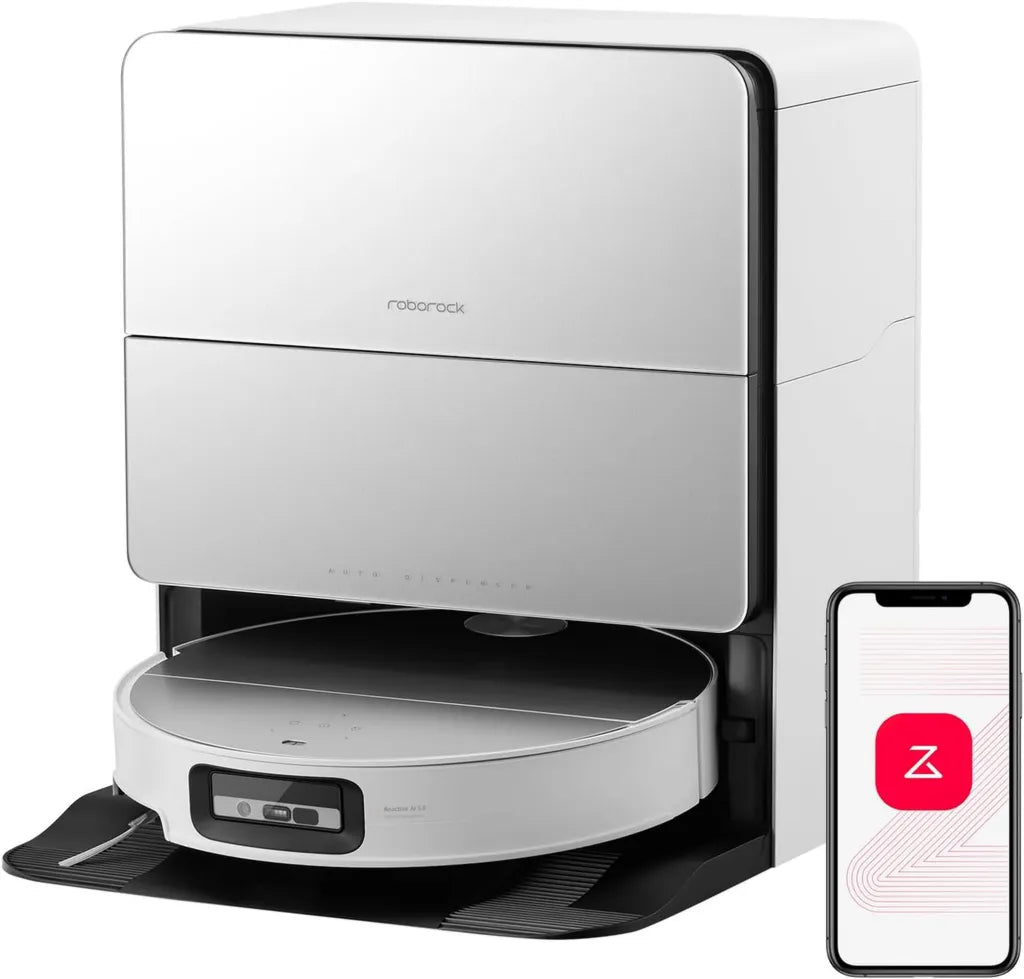 Robot aspirapolvere Roborock Saros 10 con LDS retrattile, sistema antigroviglio, stazione multifunzionale