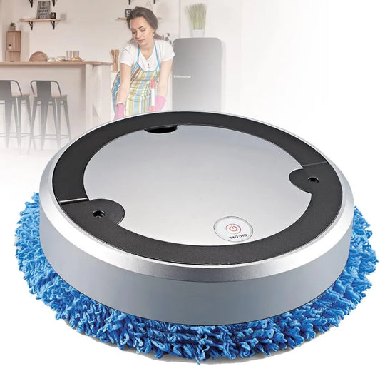 Robot aspirapolvere intelligente con ricarica USB, perfetto per polvere e pavimenti bagnati