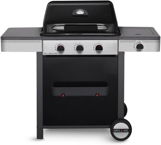 Griglia a Gas per Barbecue con Dimensioni L126 x P58 x H109 cm