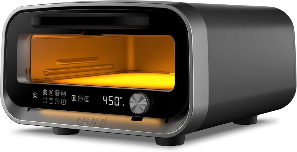 Ooni Volt 2 Forno Elettrico per Pizza d'Interno con Tecnologia Intelligente, Antracite, 450°C, Pronto in 90 Secondi