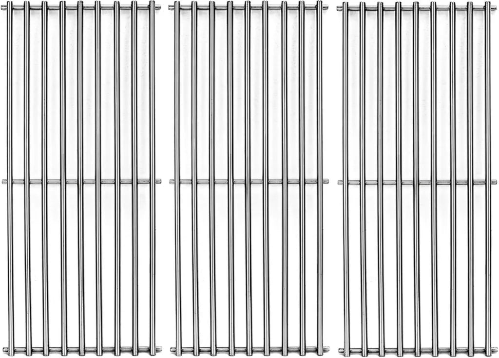 Set di 3 Griglie di Cottura in Acciaio Inox per Griglie Chargriller
