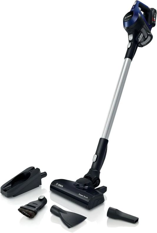 Bosch BBS611MAT Scopa elettrica, struttura leggera, ricaricabile, blu
