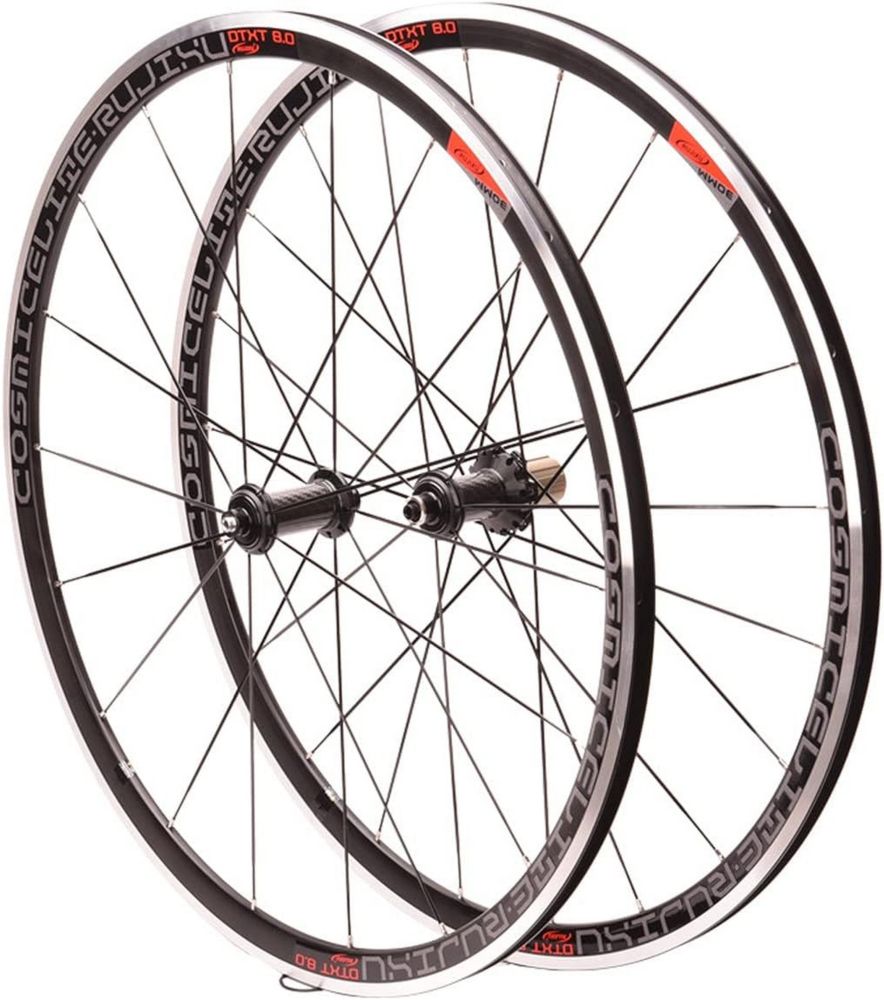 Ruote 700c per Bici da Corsa in Carbonio, Freno a Cerchione, Compatibili con Cassetta 8-11 Velocità, 1650g