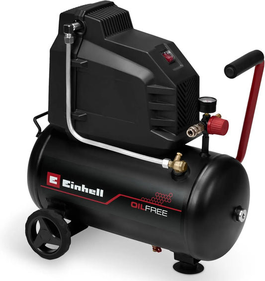 Einhell TC-AC AC 190 Compressore d'aria, funzionamento silenzioso, 8 bar, 24 l, 190 l, 70 dB