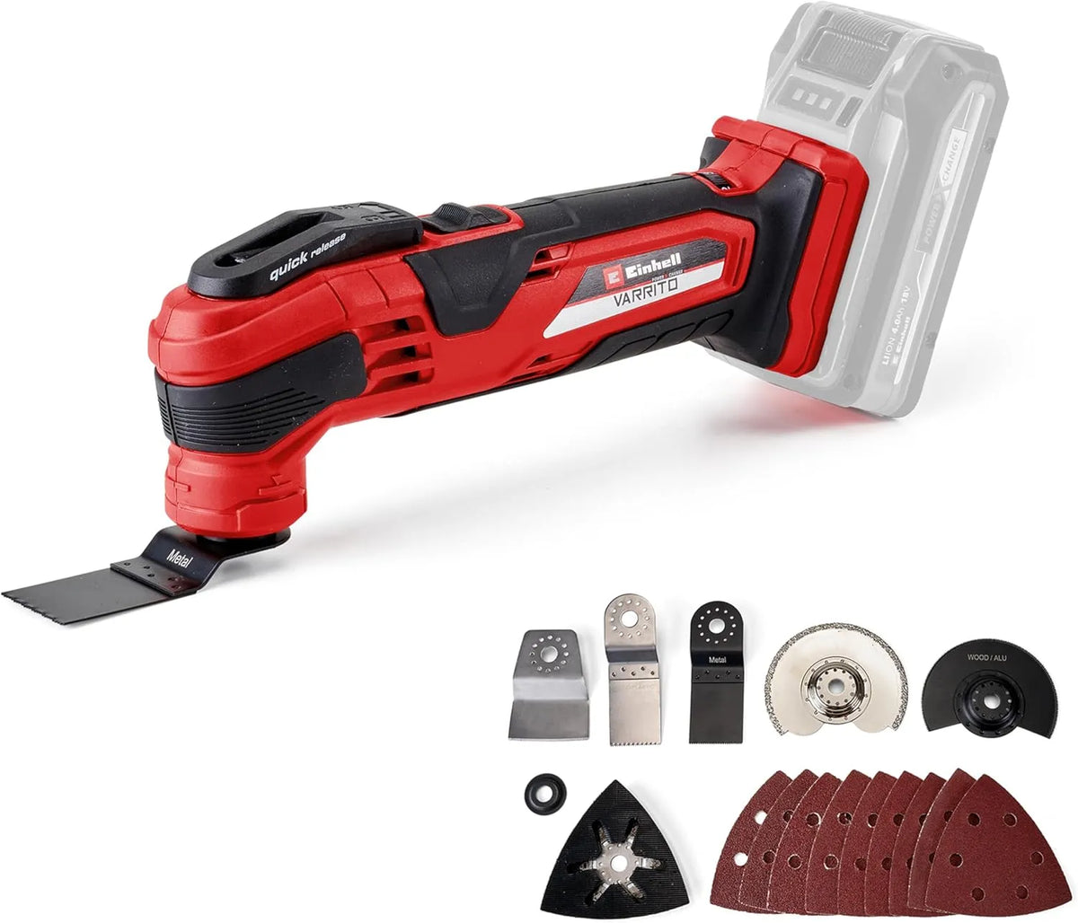 Einhell Utensile Multifunzionale a Batteria Varrito – nero