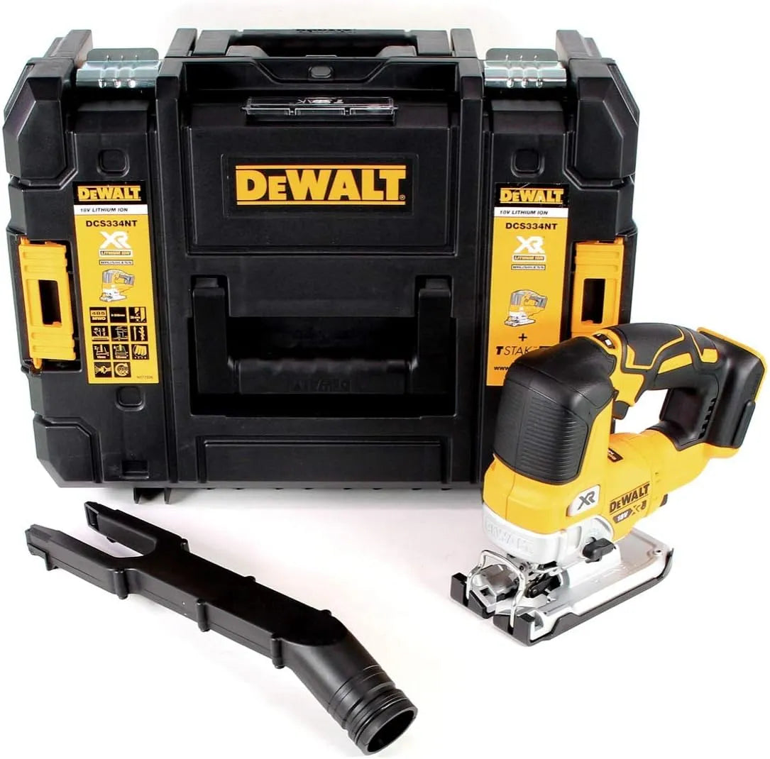 DeWalt DCS334NT-XJ Seghetto alternativo per eseguire curve precise e tagli sagomati 18V Motore BRUSHLESS
