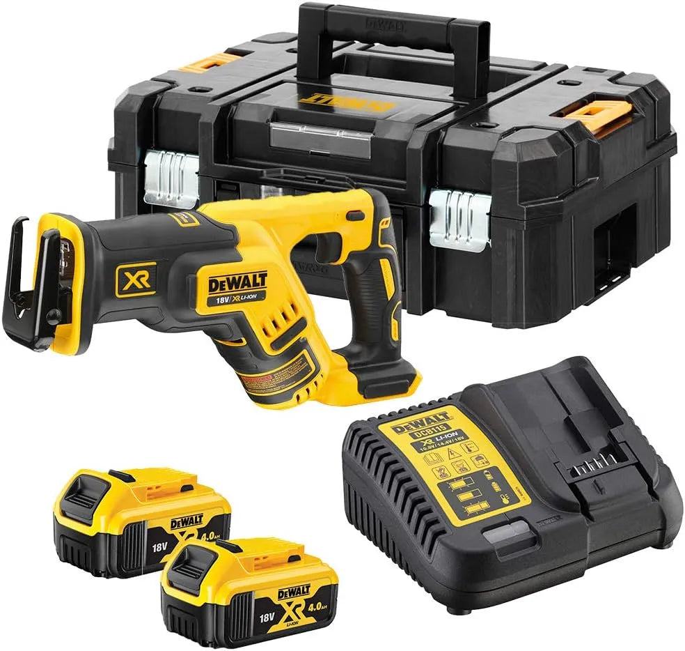 DeWalt DCS367P2-QW Sega universale e Sega a gattuccio per tagli rapidi nelle zone difficili da raggiungere: BRUSHLESS, motore brushless, 18V