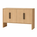 Credenza in legno di quercia con 4 ante 150x40x85 cm