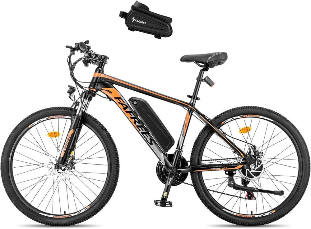 Bici Elettrica Fafrees 26' da Città - Uomo Donna, 36V 13Ah, 250W, 21 Velocità, Pedalata Assistita fino a 100KM