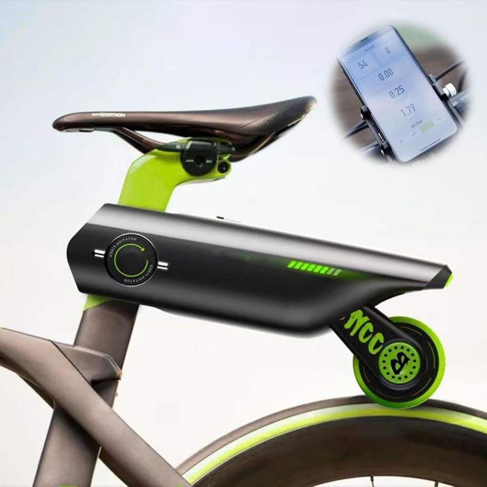 Kit di conversione e-bike leggero con controllo app, velocità massima 25 km/h