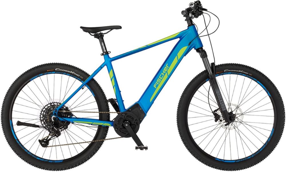 Bicicletta Elettrica MTB Fischer Montis 6.0i, Blau Opaco, 51-504 Wh
