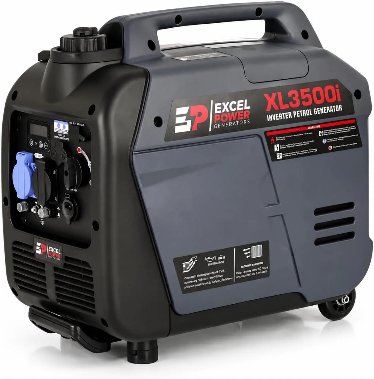 Generatore di corrente e gruppo elettrogeno, 3.2KW, tecnologia inverter, per campeggio e camper