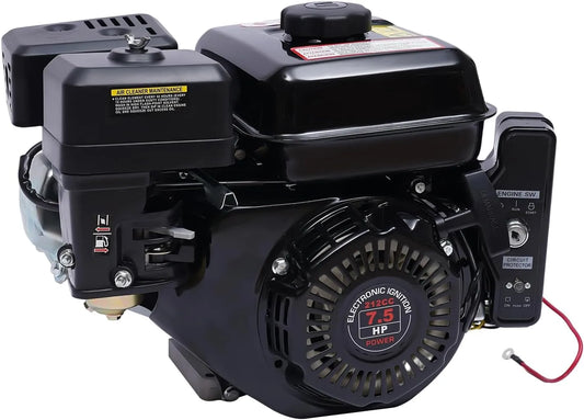 3 kW, motore di azionamento con 2 chiavi, Motore a benzina da 7,5 CV a 4 tempi