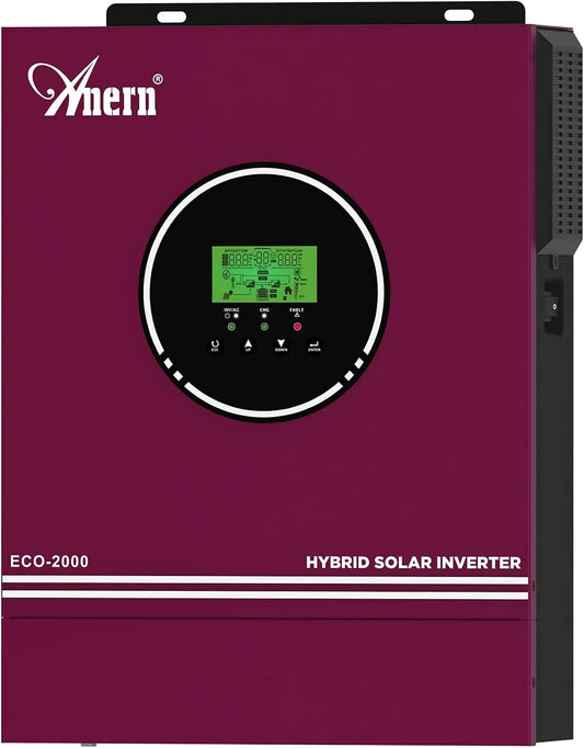 Regolatore di carica solare e regolatore MPPT, 2000W, 12V, 220 V, 230 V, alimentazione solare