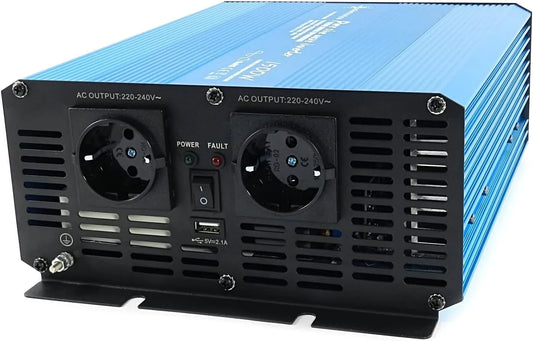 Inverter CC-CA e convertitore di tensione, 1500 W, 230 V