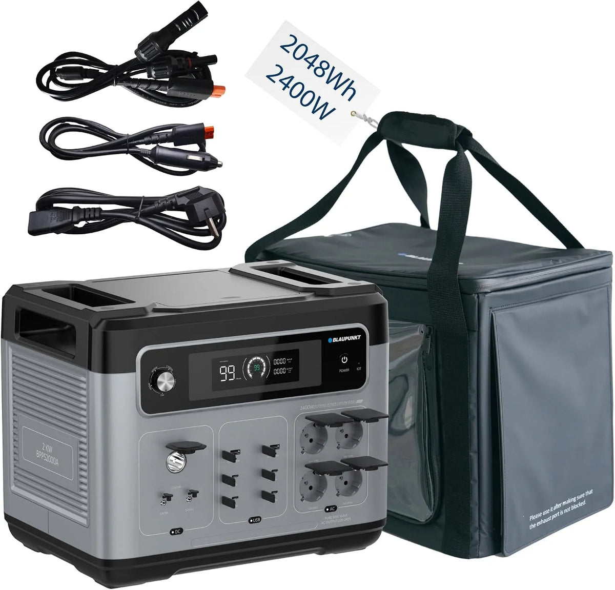 Power station portatile e generatore solare