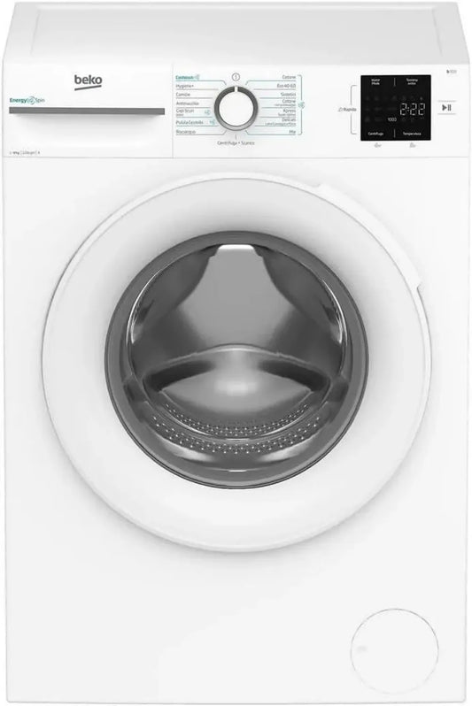 Lavatrice Frontale 8 Kg BMWU3821W, 1200 Giri, Classe Energetica A