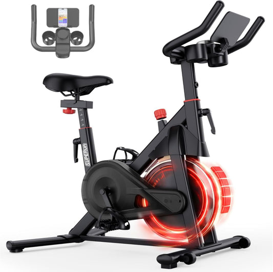 Cyclette: resistenza magnetica, resistenza regolabile, con display, 136 kg