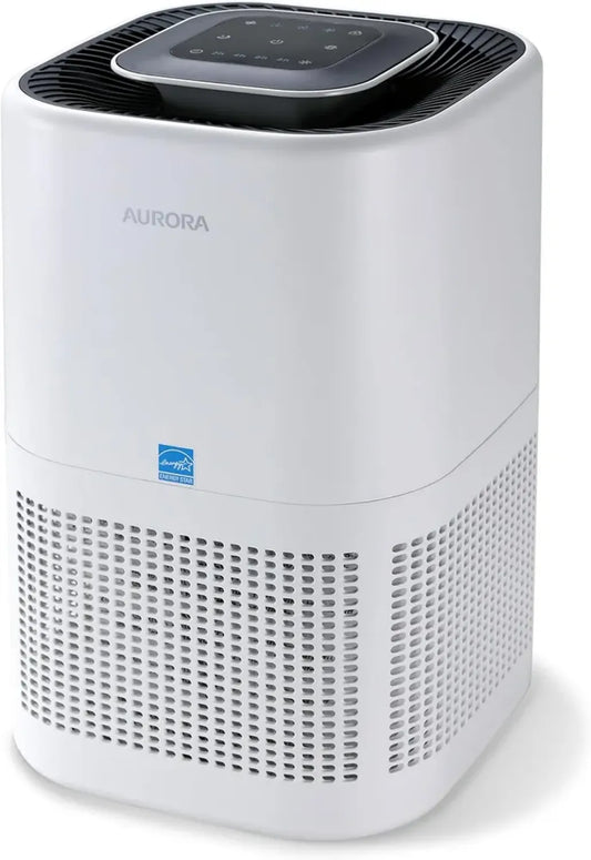 Purificatore d'Aria Aurora AR100W con Filtro HEPA H13, Ideale per Muffe, Fumo e Allergeni