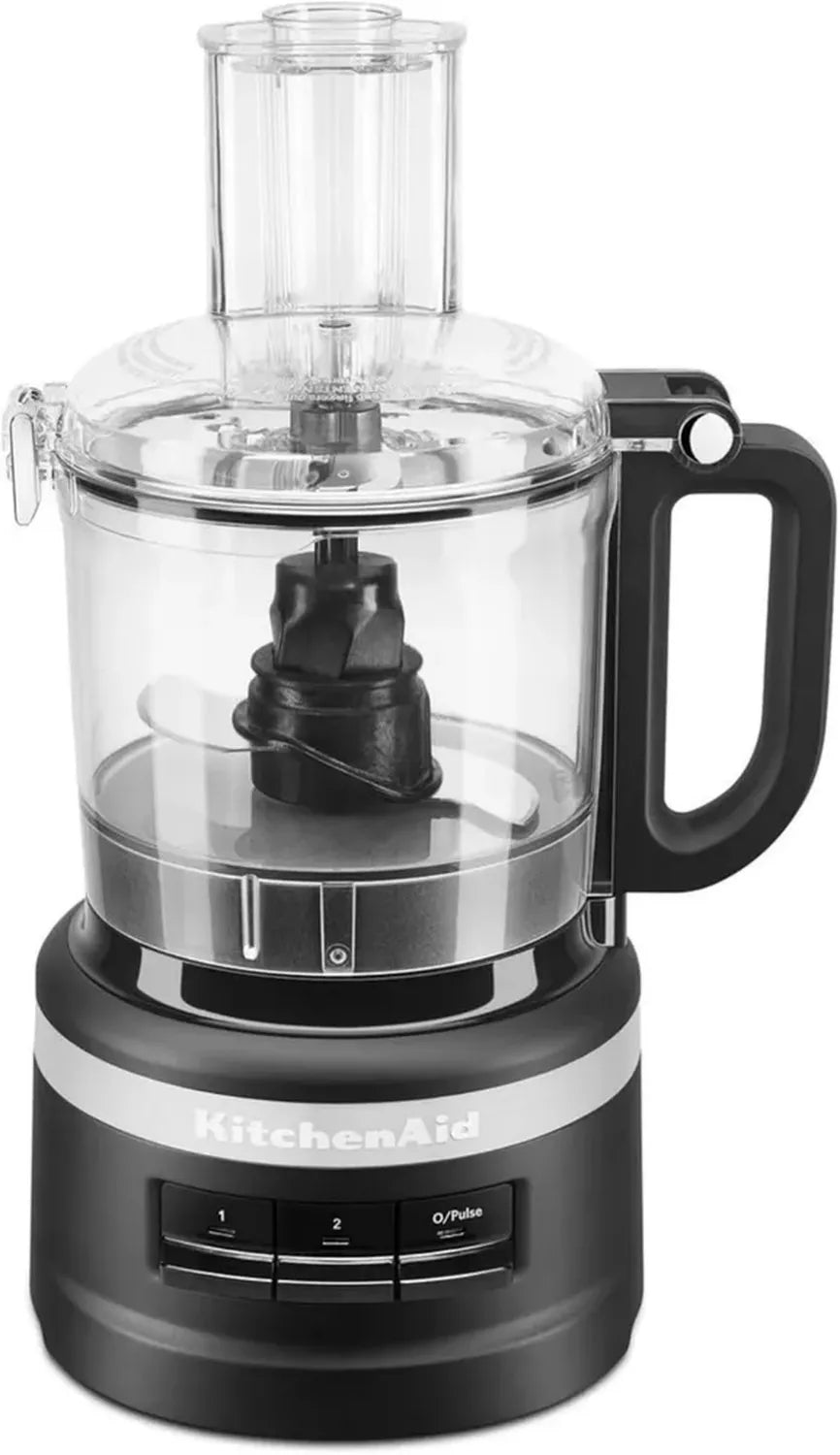 Robot da Cucina KitchenAid 1,7 L - 250 W, Nero Opaco, 2 Velocità e Funzione Pulse, Accessori Lavabili in Lavastoviglie